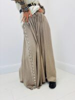 Jupe Longue Viscose « CHAVIVA » – L’Élégance Bohème au Quotidien – Image 5