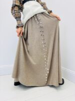 Jupe Longue Viscose « CHAVIVA » – L’Élégance Bohème au Quotidien – Image 4