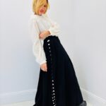 Jupe Longue Viscose « CHAVIVA » – L’Élégance Bohème au Quotidien