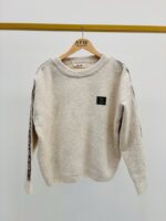 Pull Doux “Self Love Club” – Chic Décontracté & Détails Tressés – Image 3