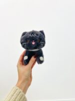 Porte-Clés Chat Tout Doux – Adorable & Parfait pour Accessoiriser – Image 3