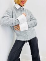 Veste Camionneur à Sequins – Chaleur Douce & Éclat Discret – Image 2