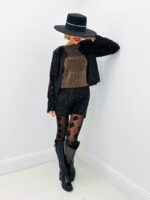 Veste Courte à Sequins & Velours – Éclat Raffiné & Silhouette Chic – Image 7