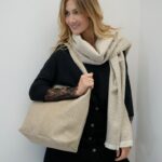 Sac Cabas en cuir tressé