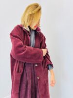 Manteau Long en Velours Côtelé – Capuche amovible & charme italien – Image 3