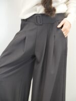 Pantalon Tailleur Large Ceinturé – Coupe Premium & Élégance Moderne – Image 5