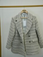 Veste Laine à Carreaux et Unie – Image 4