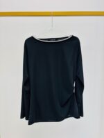 Top Betty – Élégance minimaliste & détail bijou (EMA BLUES) – Image 2