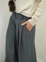 Pantalon Tailleur Large Ceinturé – Coupe Premium & Élégance Moderne – Image 3