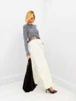 Pantalon Barrel en Velours côtelé – Confort premium & coupe ultra tendance – Image 3