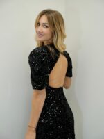 Robe Sequins Premium – Brillance Couture & Dos Ouvert Féminin – Image 6