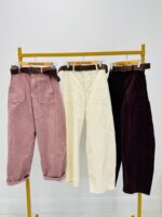 Pantalon Barrel en Velours côtelé – Confort premium & coupe ultra tendance – Image 4