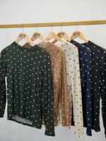 Top Fin à Pois – Douceur Cachemire & Élégance Intemporelle – Image 10