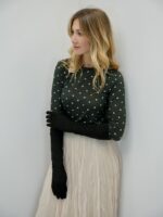 Top Fin à Pois – Douceur Cachemire & Élégance Intemporelle – Image 3