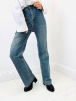 Jean Wide Leg Effet Strass – Coupe Moderne & Brillance Subtile – Image 7