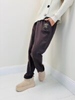 Pantalon Jogg Italien – Confort Premium & Détail Étoile Léopard – Image 3