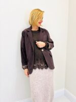 Veste Velours Côtelé Doublée Léopard – Élégance Italienne & Touche Mode – Image 2