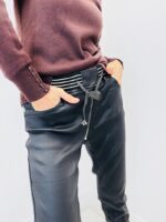 Pantalon Effet Cuir – Taille élastique & confort premium – Image 7