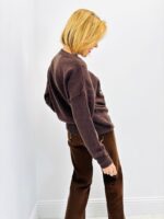 Pull Léopard Brodé “Love” – Maille Douce & Style Tendance – Image 3