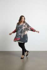 Pull imprimé ours glitter – Coupe confortable & style urbain chic