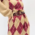 Ceinture  – Boucle Dorée Ovale & Finition Chic