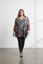 Pull imprimé ours glitter – Coupe confortable & style urbain chic – Image 4