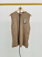 Top Sans Manches LM LULU – Maille Côtelée Chic & Ceinture Incluse – Image 5