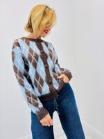 Gilet Motif Argyle "BURLINGTON" – Douceur Vintage & Style Moderne – Image 3