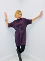 Robe Pull Italienne – Coupe Droite Chic & Ceinture Incluse – Image 5