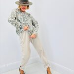 Pull Imprimé Feuillage – Coupe Confort & Style Bohème