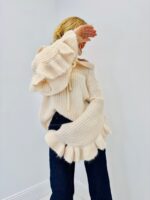 Pull Volant Romantique – Manches & Col Voluminés – Image 2