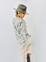 Pull Imprimé Feuillage – Coupe Confort & Style Bohème – Image 3