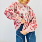Pull Léopard Sequins – Doux, Brillant & Ultra Féminin