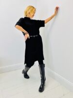 Robe Pull Italienne – Coupe Droite Chic & Ceinture Incluse – Image 3