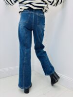 Jean Wide Leg Clouté – Silhouette Élancée & Détails Rock-Chic – Image 7