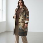 Manteau imprimé “Tete de buffle