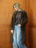 Manteau Long Fausse fourrure – Image 6