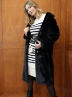 Manteau Long Fausse fourrure – Image 5