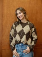 Pull Oversize Motif Losanges "Burlington" – Doux, Chaud & Ultra Tendance – Image 4