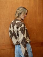 Pull Oversize Motif Losanges "Burlington" – Doux, Chaud & Ultra Tendance – Image 6
