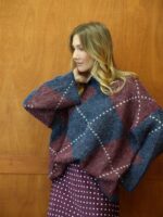 Pull Burlington à Losanges – Style Intemporel & Douceur Moderne – Image 3
