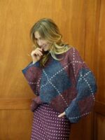 Pull Burlington à Losanges – Style Intemporel & Douceur Moderne – Image 4