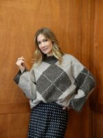 Pull Burlington à Losanges – Style Intemporel & Douceur Moderne – Image 8