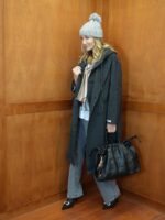 Manteau Long Premium à Capuche – 70% Laine & Coupe Oversize Élégante – Image 5