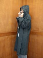 Manteau Long Premium à Capuche – 70% Laine & Coupe Oversize Élégante – Image 8