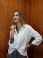 Chemise Blanche Italienne en Coton – Coupe Fluide & Élégance Intemporelle – Image 4