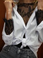 Top Seconde Peau en Dentelle – Élégance Raffinée & Transparence Sublime – Image 6