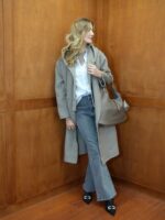 Manteau Long Premium à Capuche – 70% Laine & Coupe Oversize Élégante – Image 4