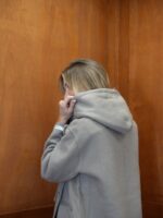 Manteau Long Premium à Capuche – 70% Laine & Coupe Oversize Élégante – Image 3