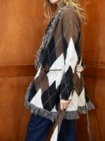 Gilet Long Burlington – Style Graphique & Douceur Premium – Image 9